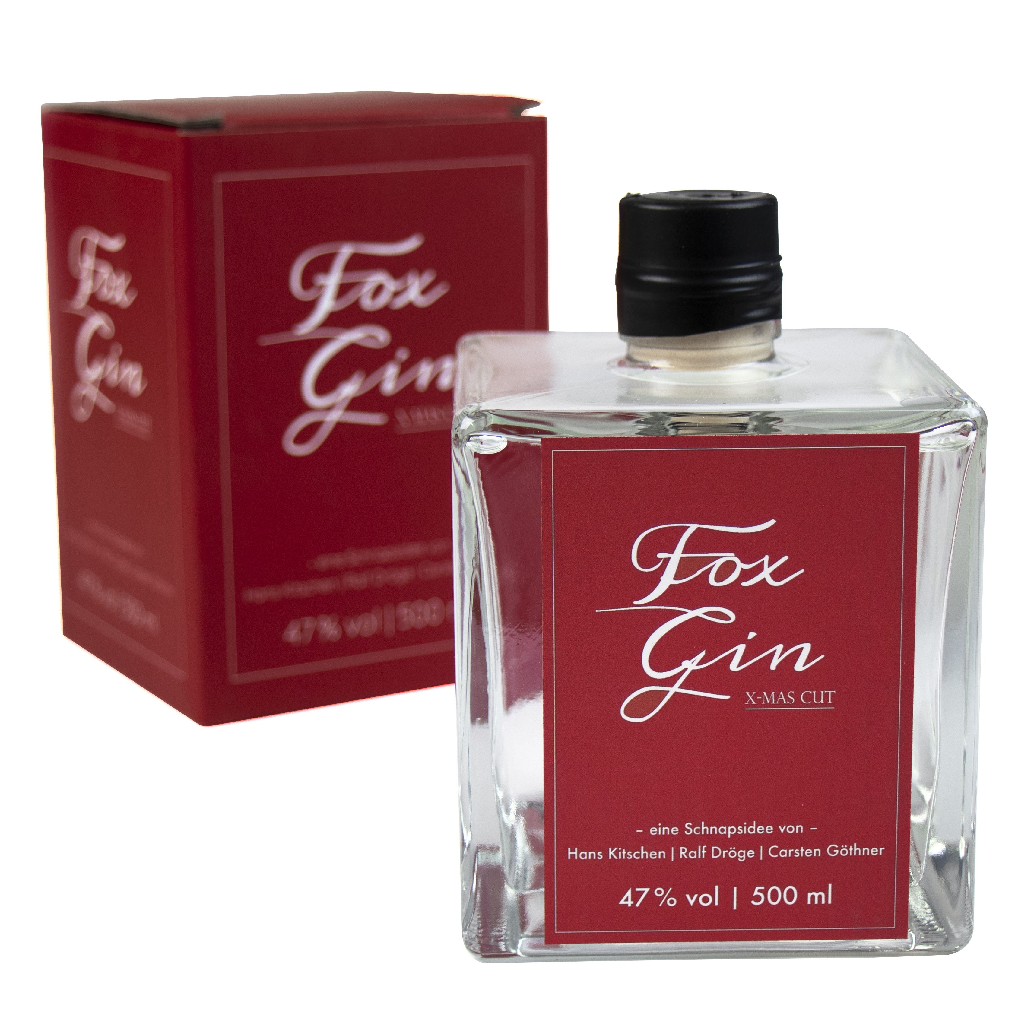 Fox Gin Red Edition 47% 500 ml