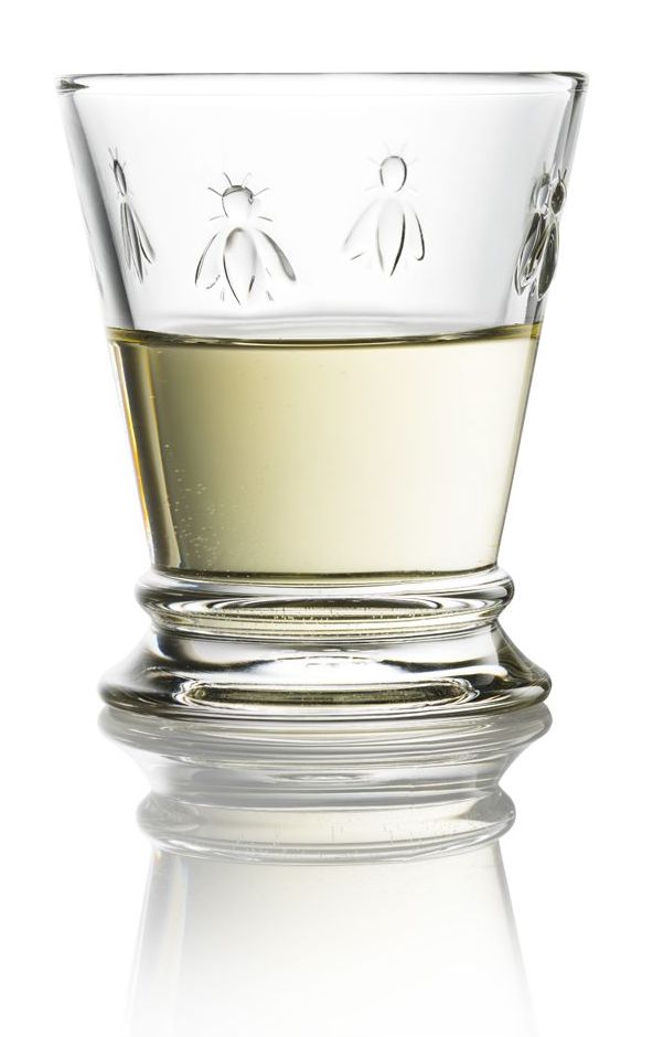 La Rochère Wasserglas Biene klar 260 ml 4er Set