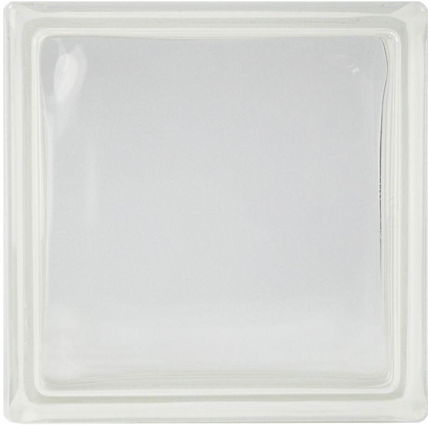 FUCHS Glasbaustein Vollsicht Klar 19x19x10 cm - F30 (Brandschutz)