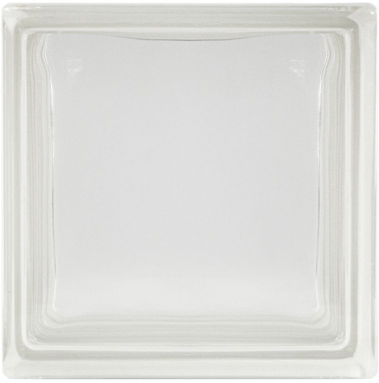 FUCHS Glasbaustein Vollsicht Klar 19x19x15 cm - F60 (Brandschutz)