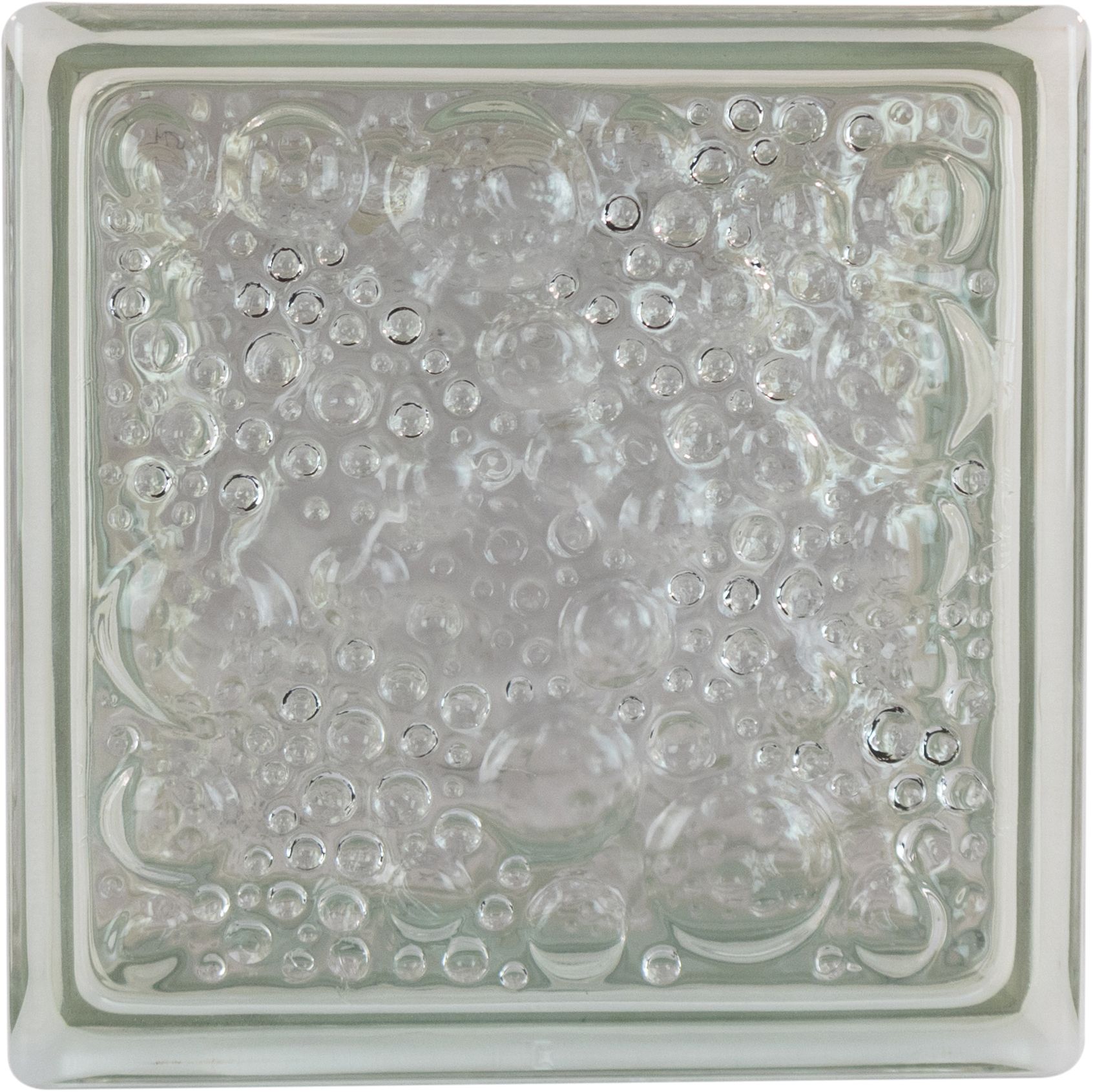 THERMO BLOCK Glasbaustein Savona klar, 19 x 19 x 12 cm, Wärmedämmung: Ug 1,2