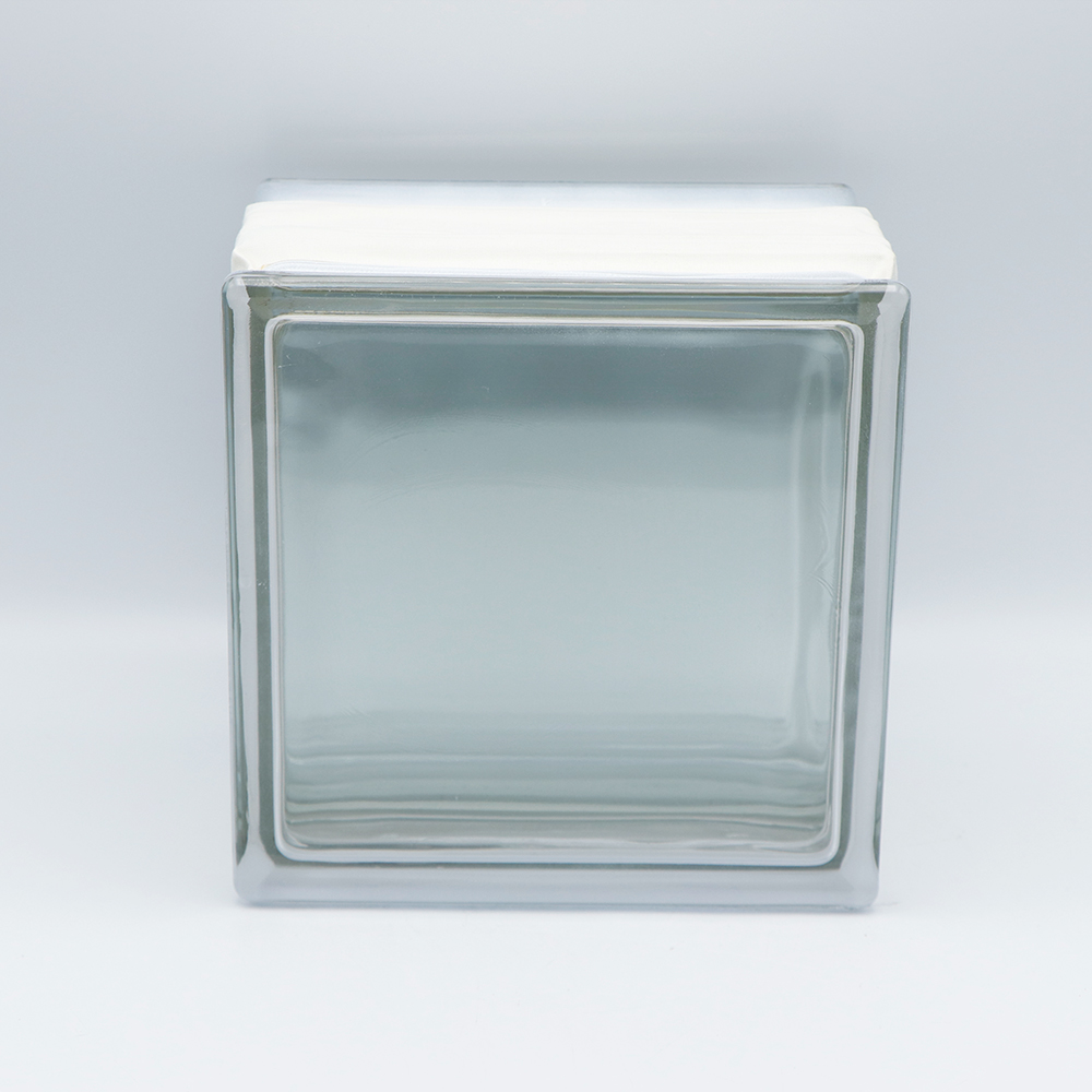 THERMO BLOCK Plus Glasbaustein Vollsicht klar, 19 x 19 x 13,5 cm, Wärmedämmung: Ug 0,8
